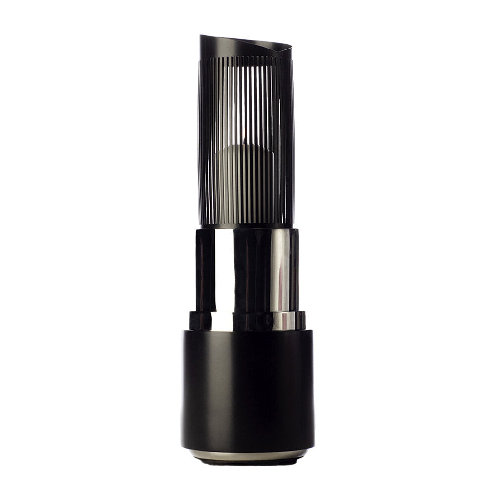 Load image into Gallery viewer, GARDEN GLORY Lipstick Lantern Maxi - Black & Silver **Limited Stock**