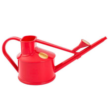 Load image into Gallery viewer, HAWS &#39;The Langley Sprinkler Red&#39; Plastic Watering Can - One Pint