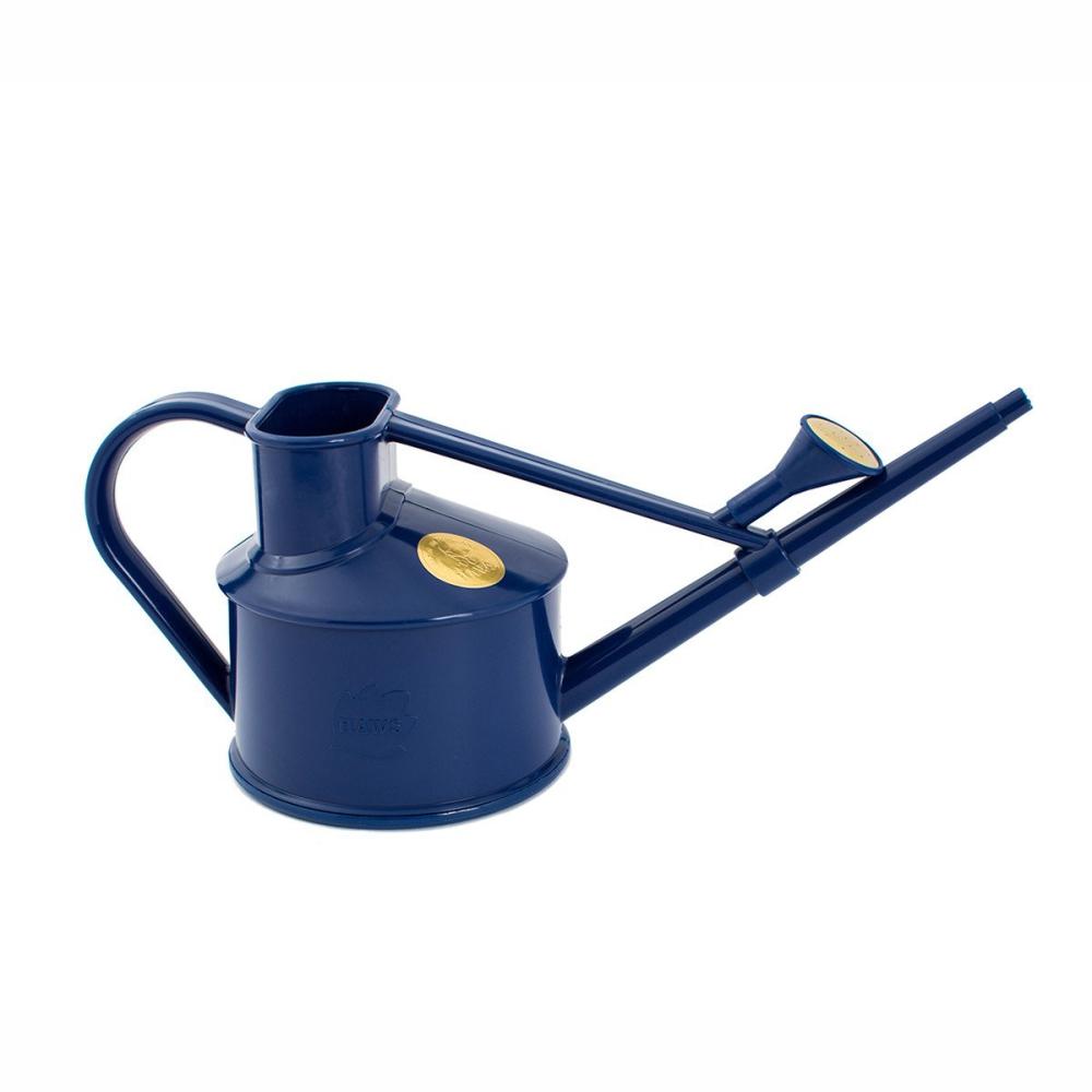Load image into Gallery viewer, HAWS 'The Langley Sprinkler Blue' Plastic Watering Can - One Pint