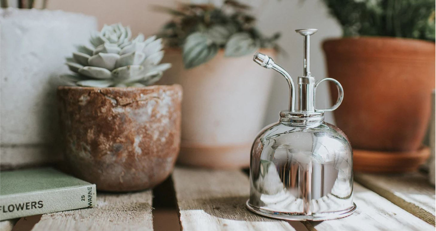 Load image into Gallery viewer, HAWS 'The Smethwick Spritzer' Half Pint Plant Mist Sprayer - Nickel