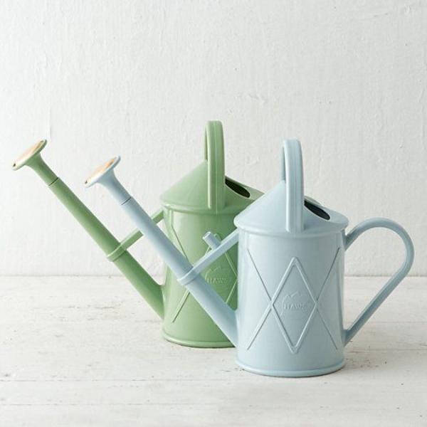 Load image into Gallery viewer, HAWS 'The Bartley Burbler'  1 Litre Heritage Plastic Plant Watering Can - Sage Green
