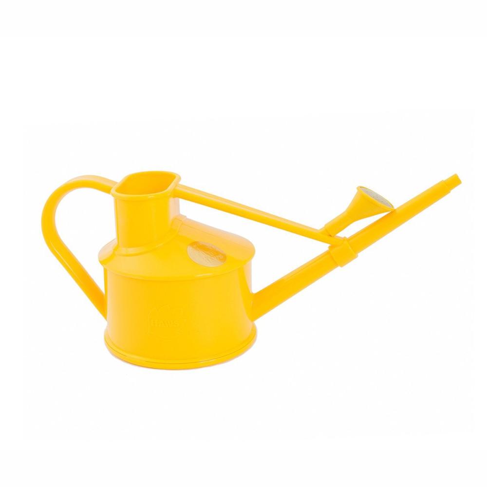 Load image into Gallery viewer, HAWS 'The Langley Sprinkler Buttercup Yellow' Plastic Watering Can - One Pint
