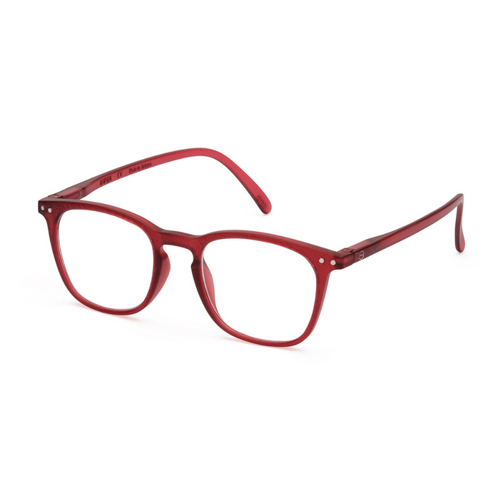 IZIPIZI PARIS Adult Reading Glasses STYLE #E Essentia - Rosy Red