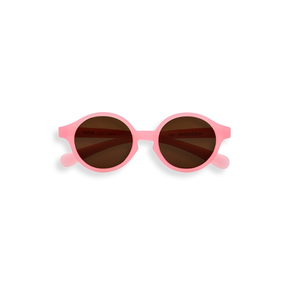 IZIPIZI PARIS Sun Baby Sunglasses - Hibiscus Rose (0-9 MONTHS)