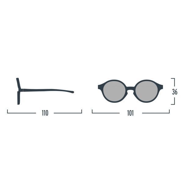 Load image into Gallery viewer, IZIPIZI PARIS Sun Baby Sunglasses - Denim Blue (0-12 MONTHS) **CLEARANCE**