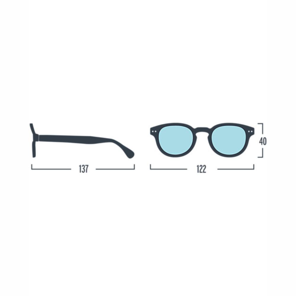 Load image into Gallery viewer, IZIPIZI PARIS SCREEN Glasses Junior Kids STYLE #C - Black (3-10 YEARS) **CLEARANCE**