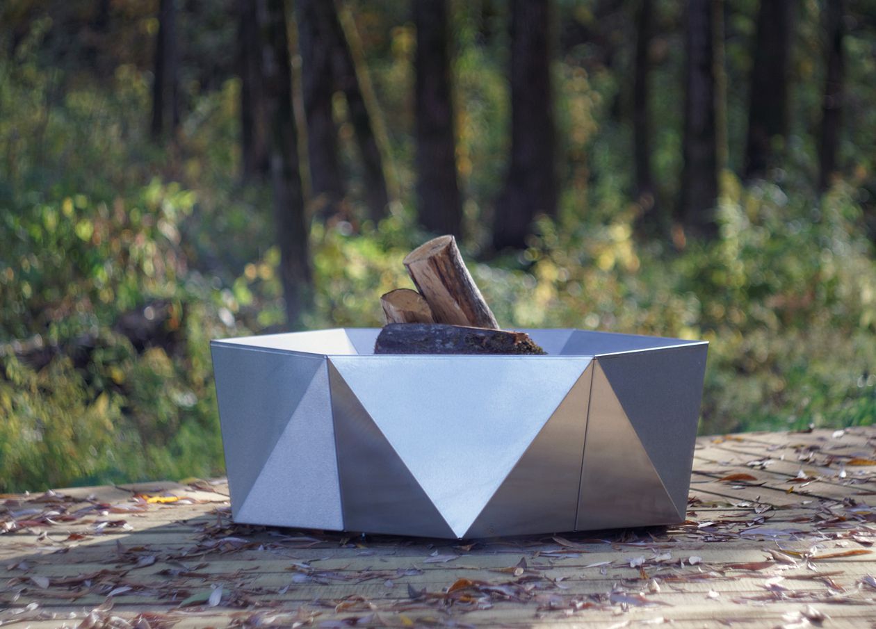 Load image into Gallery viewer, ALFRED RIESS Sesiakampis Stainless Steel Fire Pit **Limited Stock**