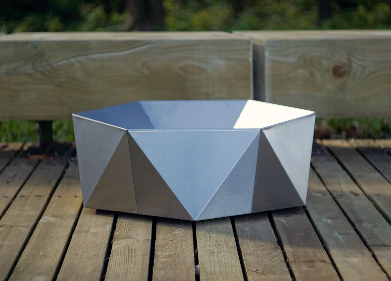 Load image into Gallery viewer, ALFRED RIESS Sesiakampis Stainless Steel Fire Pit **Limited Stock**