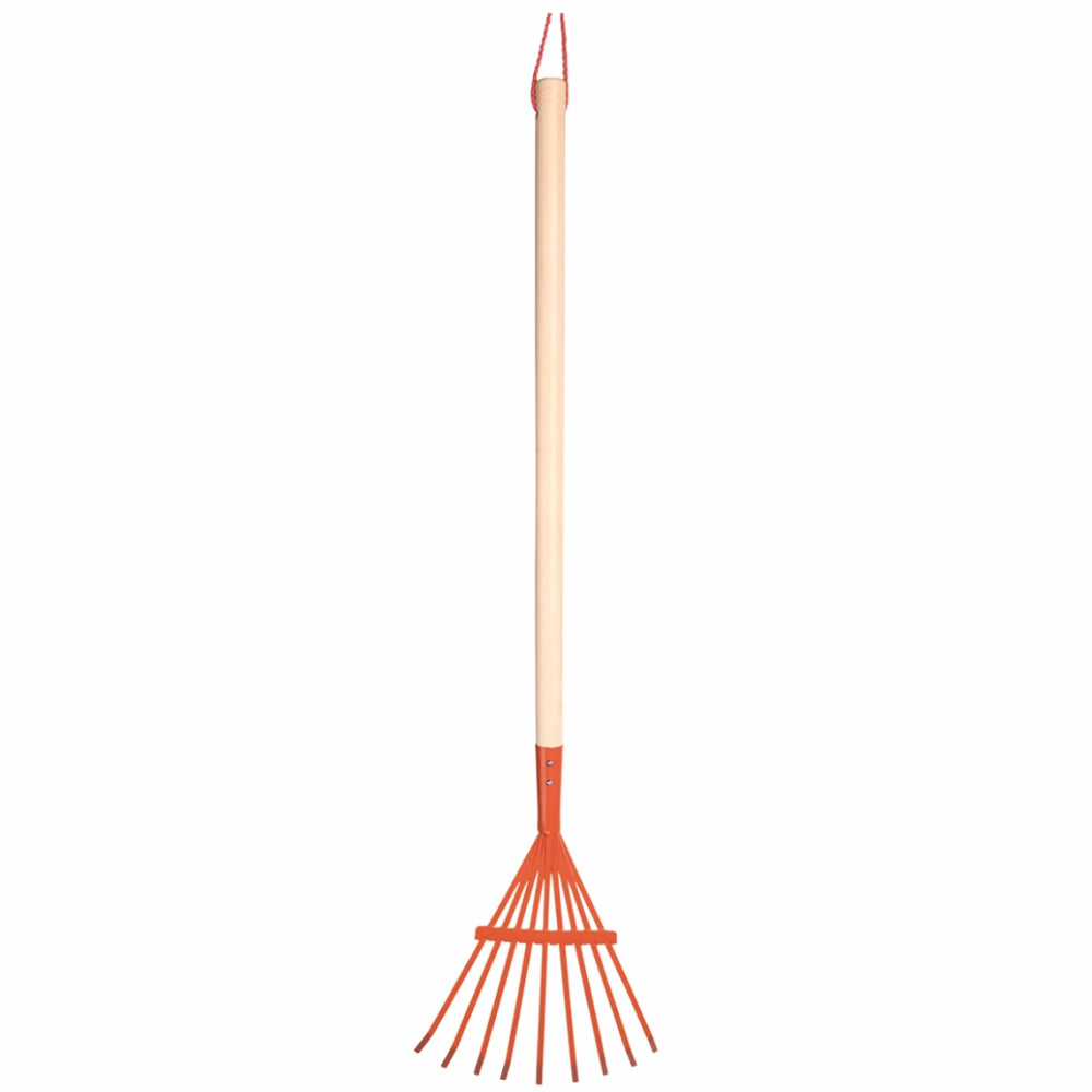 Load image into Gallery viewer, ESSCHERT DESIGN Children's Lawn Rake - Orange