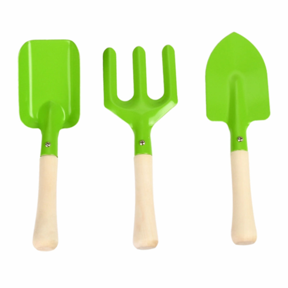ESSCHERT DESIGN Children's Tools Set of 3 - Green