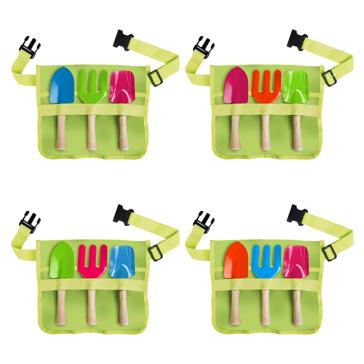 Load image into Gallery viewer, ESSCHERT DESIGN Children's Toolbelt with Tools - Mixed Colours