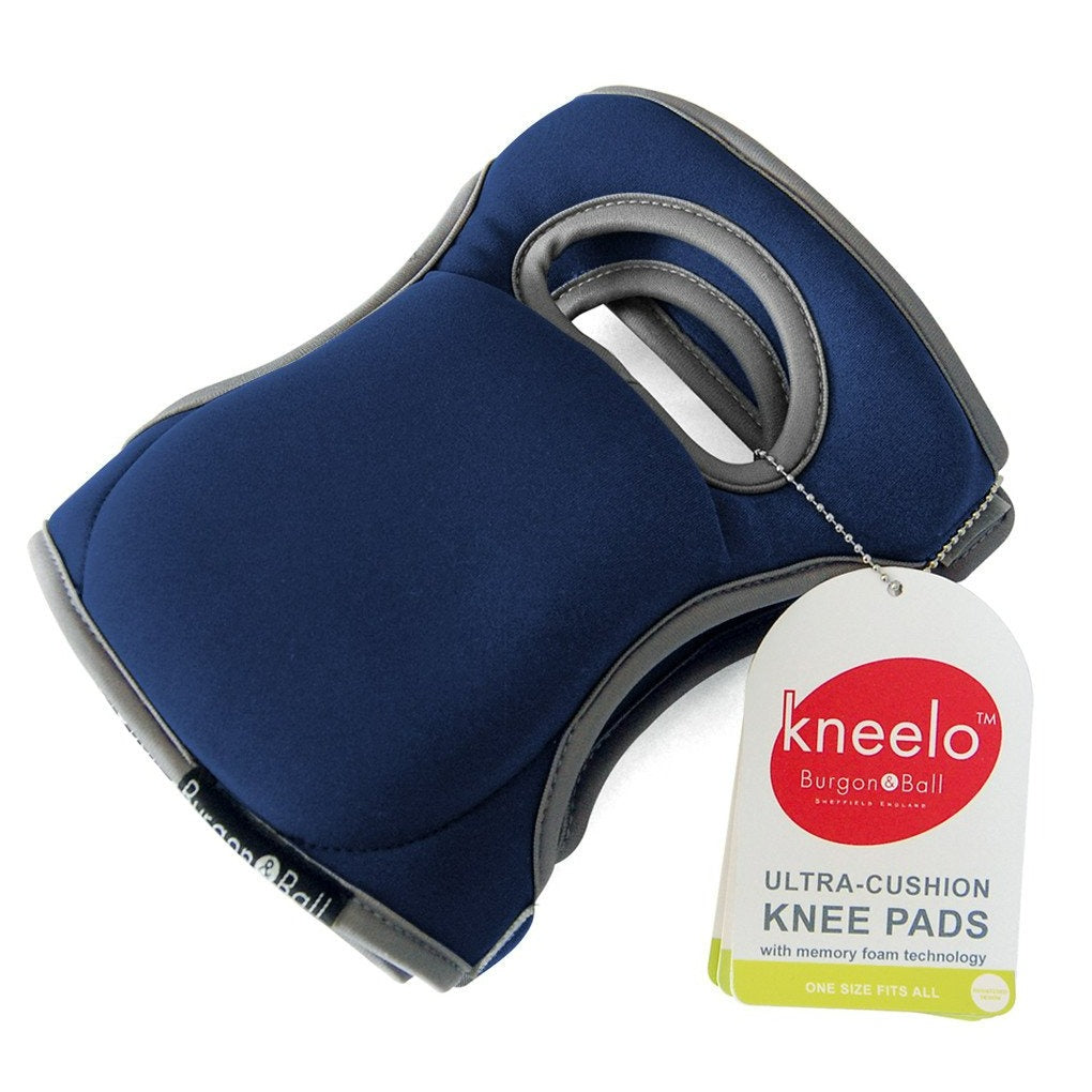 Load image into Gallery viewer, BURGON & BALL Kneelo Gardening Knee Pad - Pair - Navy **Limited Stock**