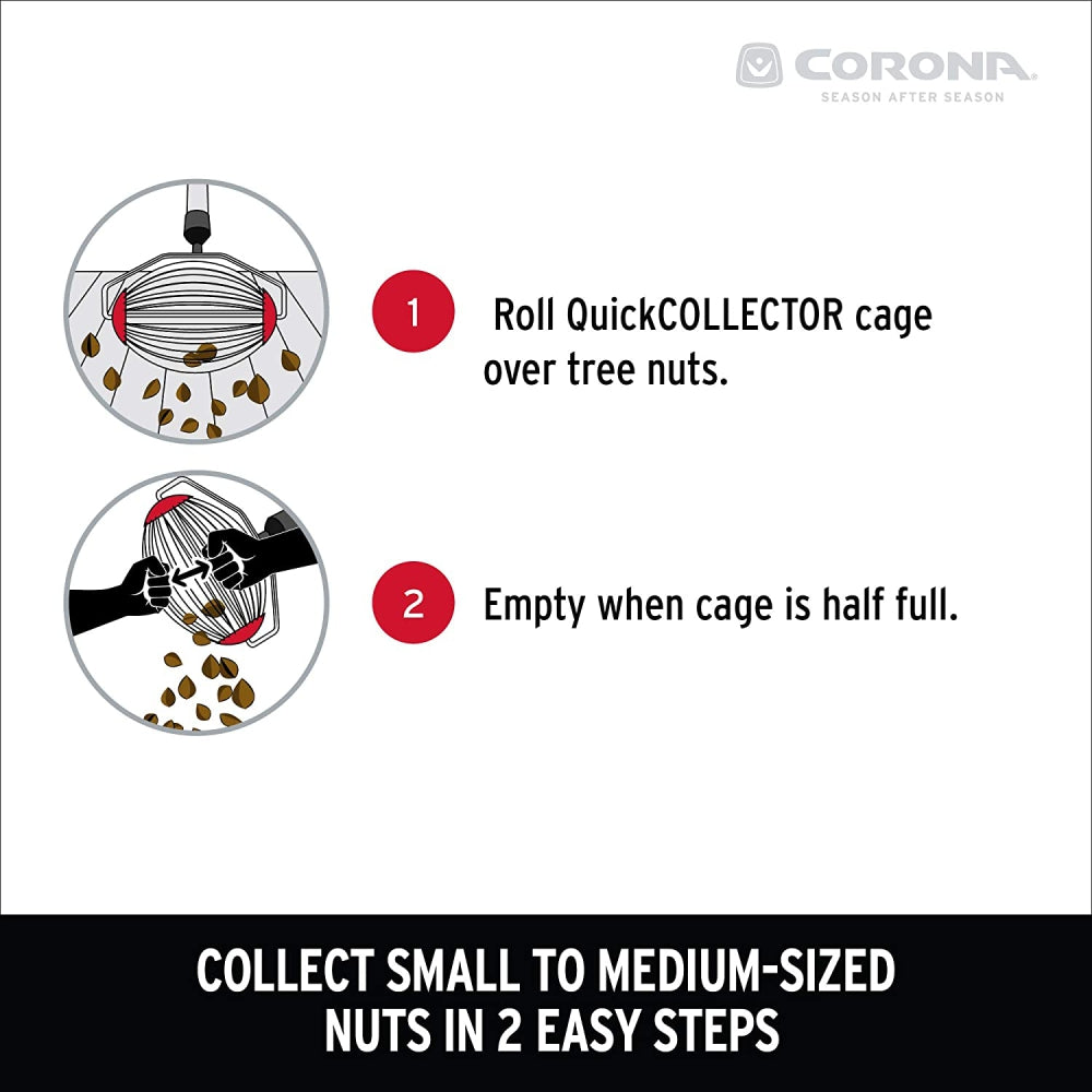 Load image into Gallery viewer, CORONA ComfortGEL Grip QuickCOLLECTOR Nut Gatherer