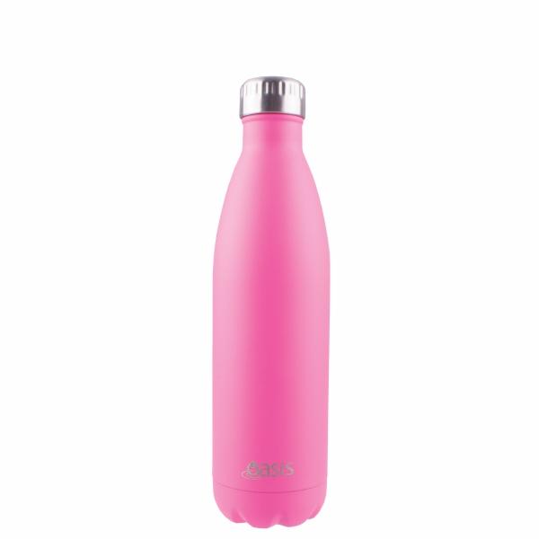 OASIS Drink Bottle 500ml Stainless Insulated - Matte Pink **CLEARANCE**