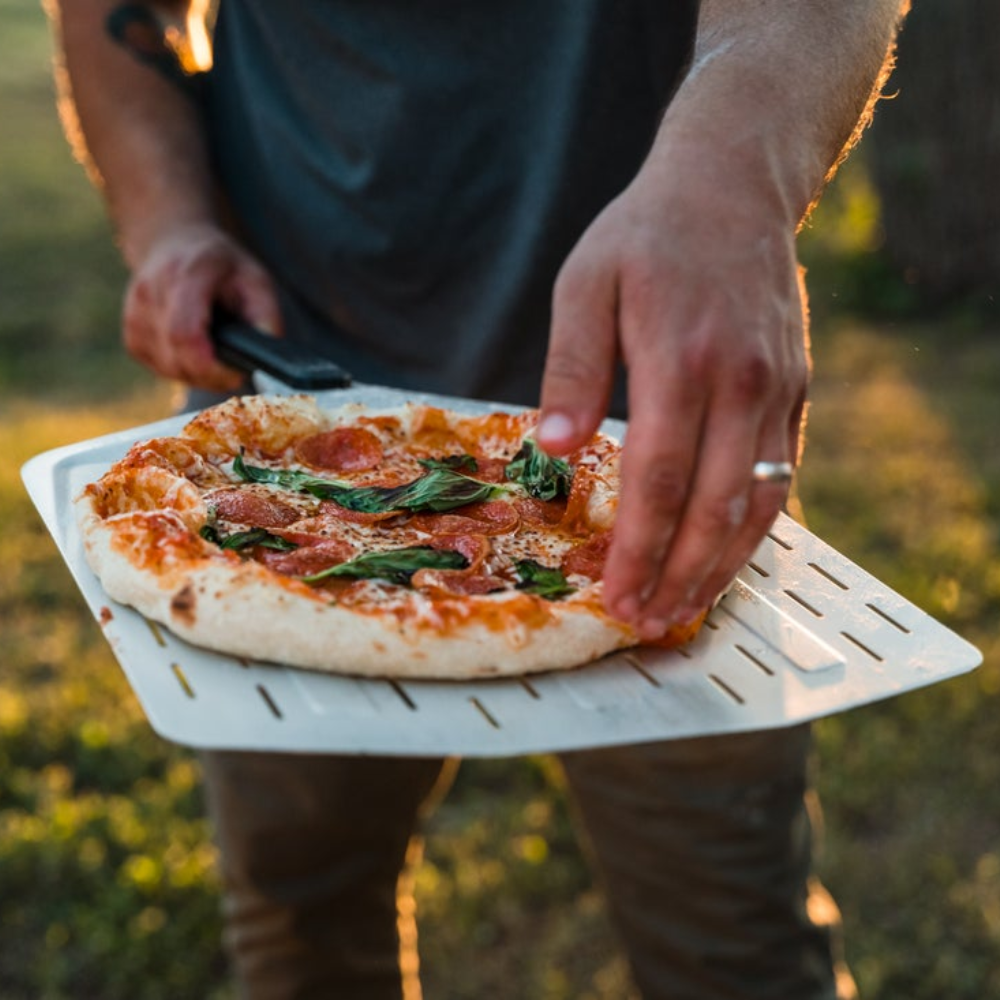 Load image into Gallery viewer, OONI 12” Perforated Pizza Peel & Cutter Kit **Limited Stock**