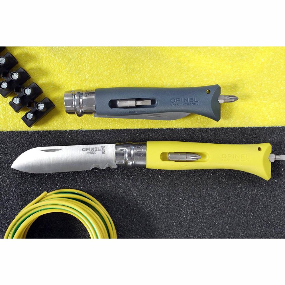 Load image into Gallery viewer, OPINEL N9 DIY Folding Knife - Yellow