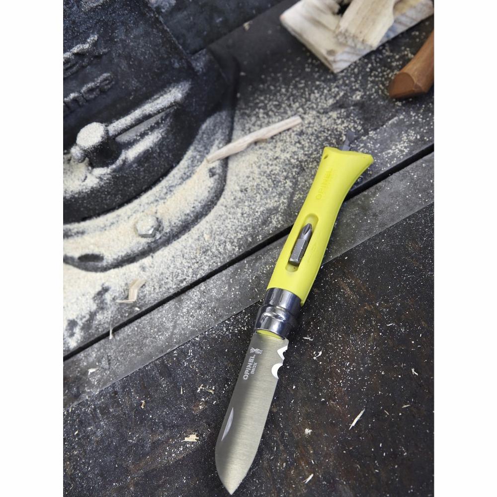 Load image into Gallery viewer, OPINEL N9 DIY Folding Knife - Yellow