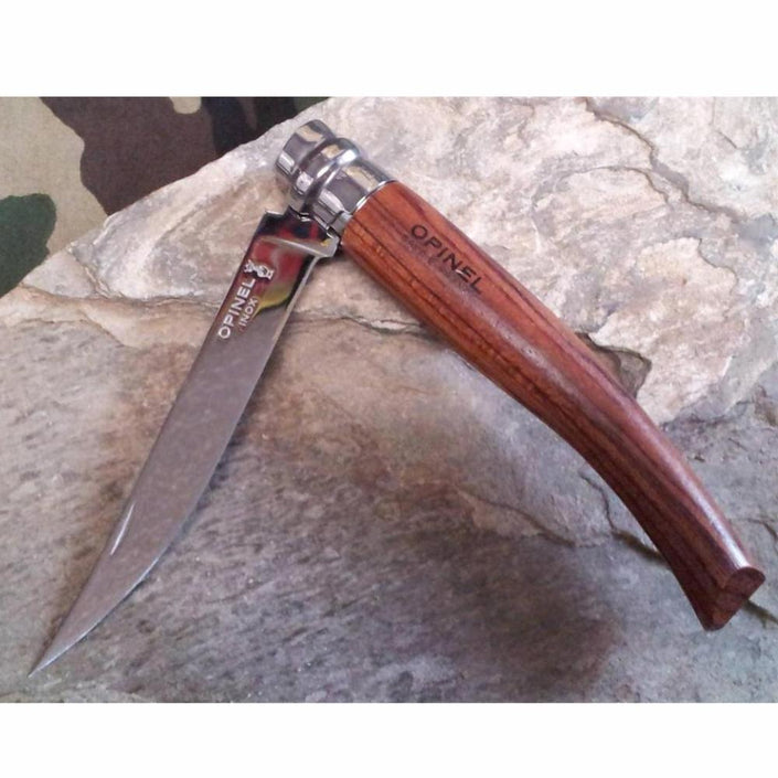 OPINEL N°10 Folding Fish Fillet Knife - Padouk Wood
