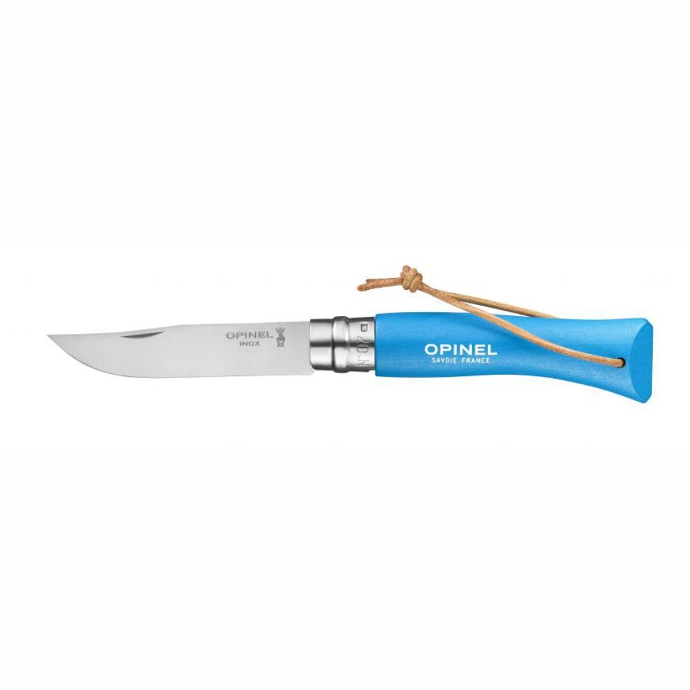 Load image into Gallery viewer, OPINEL N7 Trekking Folding Knife - Cyan Blue