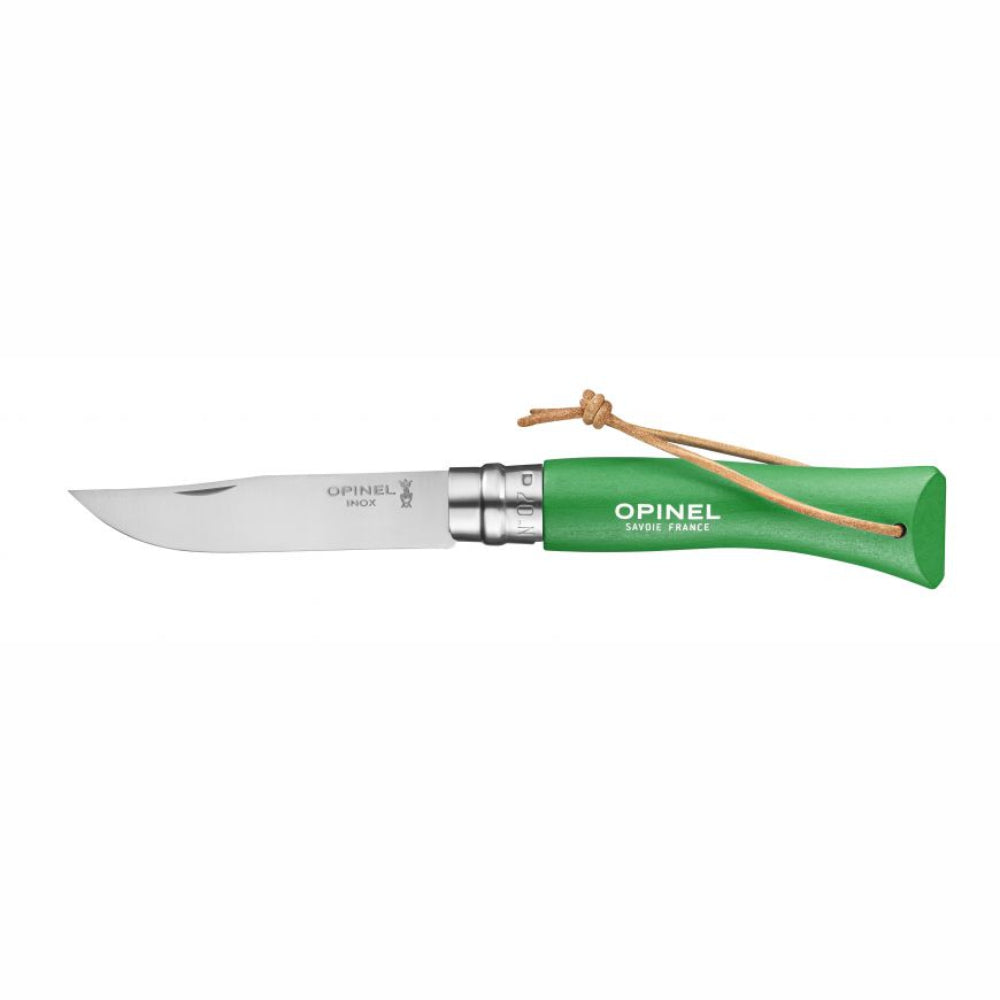 Load image into Gallery viewer, OPINEL N7 Trekking Folding Knife - Green Meadow