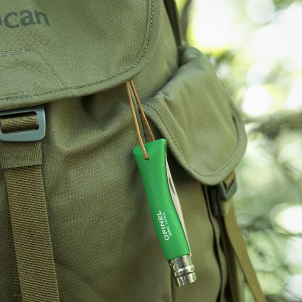 Load image into Gallery viewer, OPINEL N7 Trekking Folding Knife - Green Meadow
