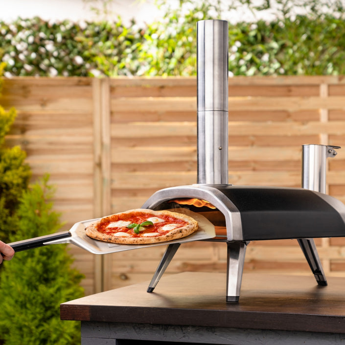OONI Fyra 12 Portable WoodFired Pellet Outdoor Pizza Oven + Peel , Pizza Slicer and 1kg Pellets **CLEARANCE**