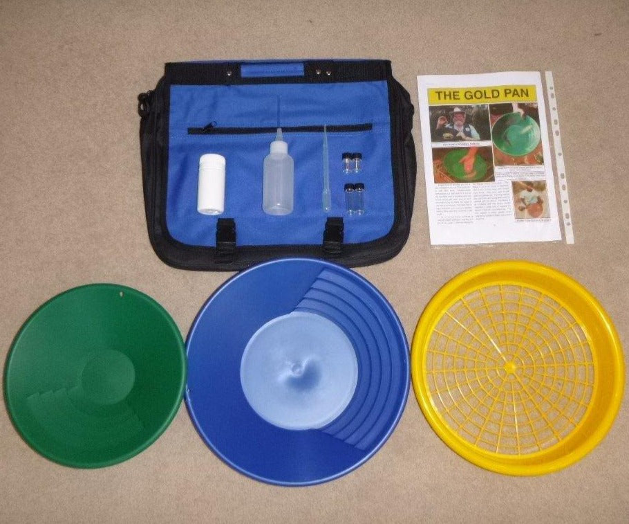 Load image into Gallery viewer, Eldorado Deluxe Gold Prospecting Panning Kit with Sieve