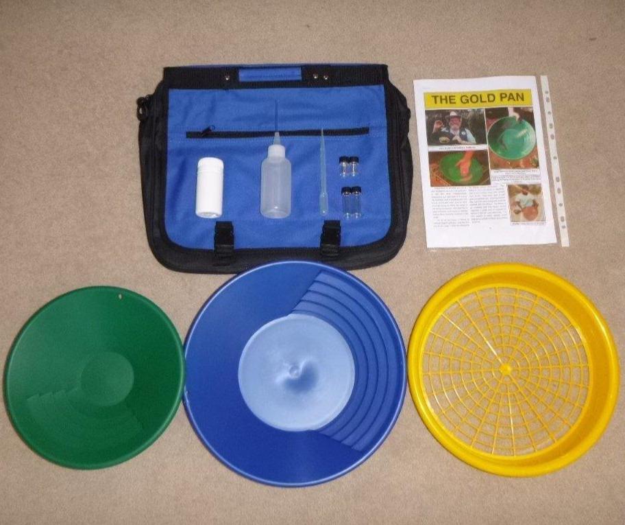 Load image into Gallery viewer, Eldorado Deluxe Gold Prospecting Panning Kit with Sieve