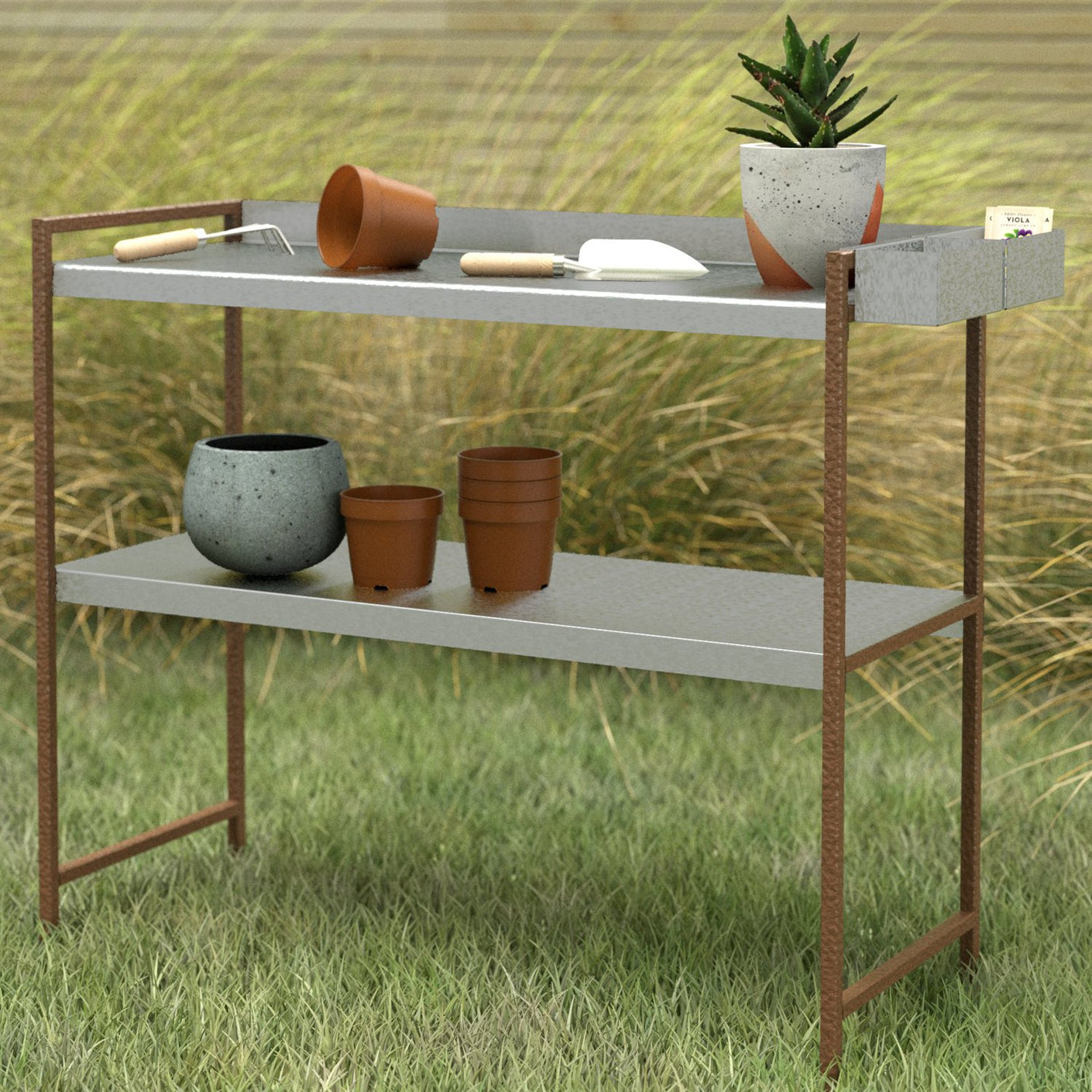 Load image into Gallery viewer, MARTHA'S VINEYARD Potting Table - Large 1100