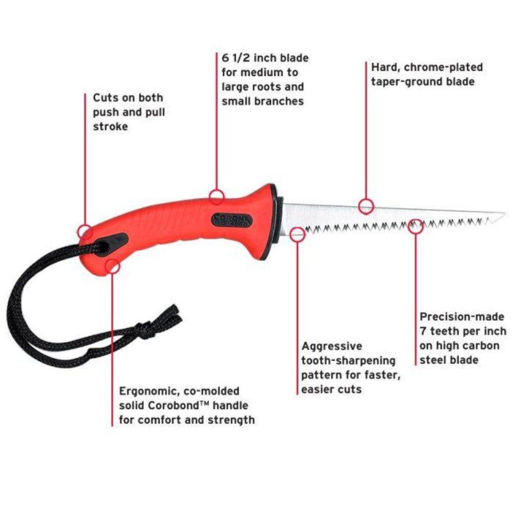 Load image into Gallery viewer, CORONA Root & All Purpose Saw - 6 1/2 in