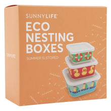Load image into Gallery viewer, SUNNYLIFE SUMMER IS STORED Eco Nesting Boxes - Ducky