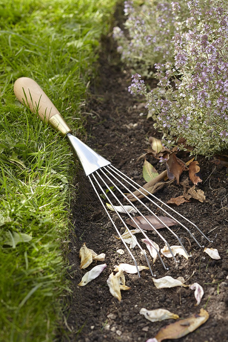 Load image into Gallery viewer, SOPHIE CONRAN | Hand Rake in a garden