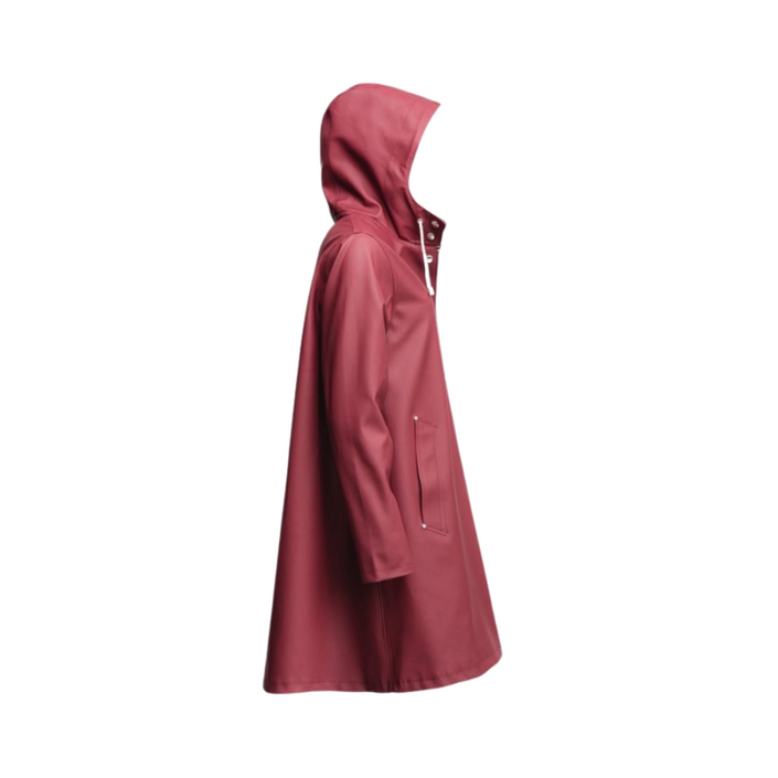 STUTTERHEIM Mosebacke Raincoat - Burgundy