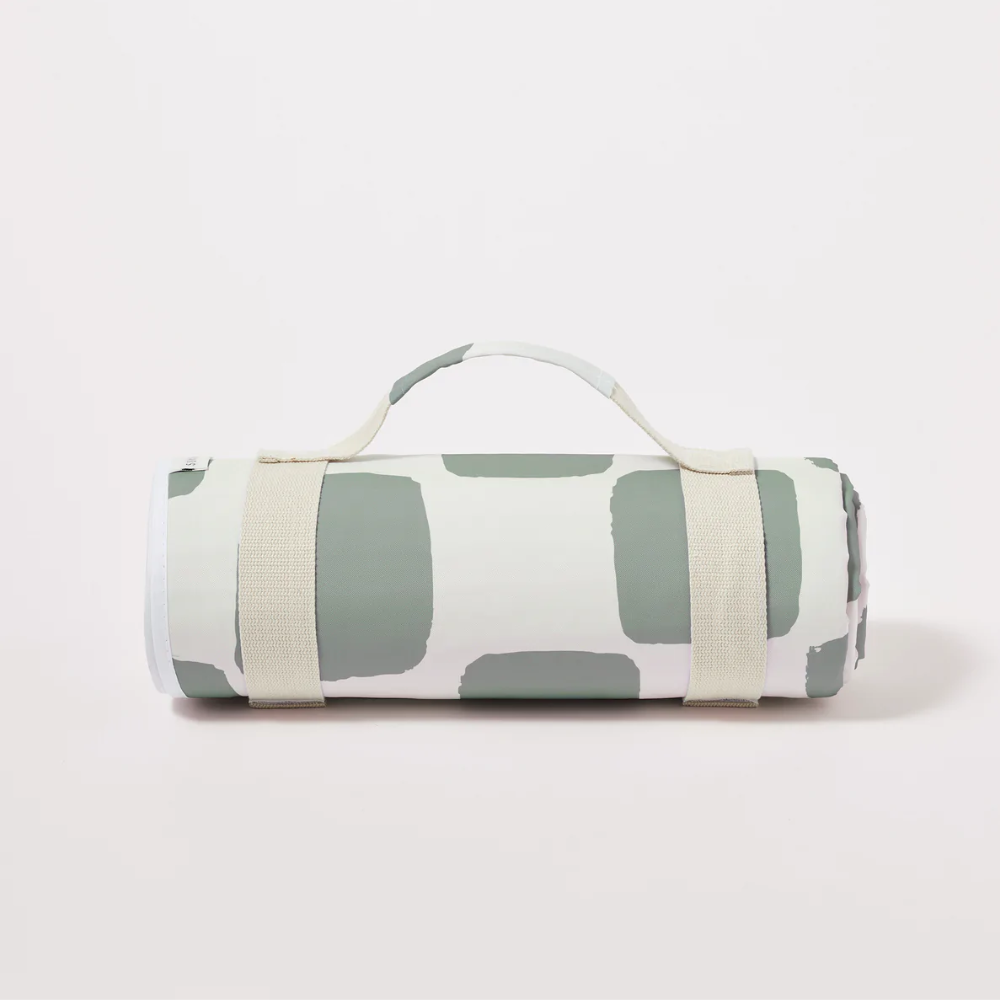 SUNNYLIFE Wash Me Beach & Picnic Blanket Checkerboard