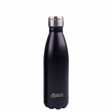 Load image into Gallery viewer, OASIS Drink Bottle 500ml Stainless Insulated - Matt Black