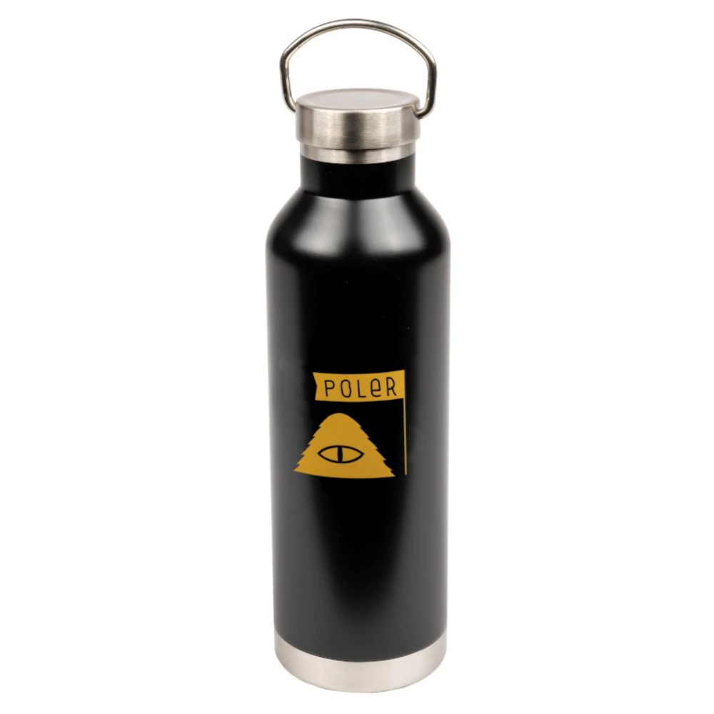 Load image into Gallery viewer, POLER Insulated Water Bottle 591ml Black **Limited Stock**
