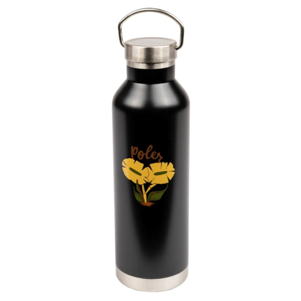 Load image into Gallery viewer, POLER Insulated Water Bottle 591ml Black **Limited Stock**