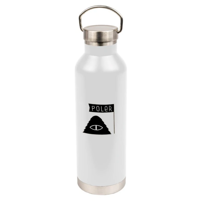 POLER Insulated Water Bottle 591ml White