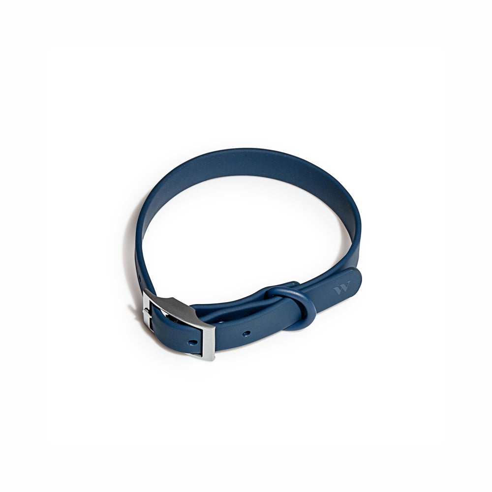 Load image into Gallery viewer, WILD ONE Dog Collar Small - Navy Blue **CLEARANCE**