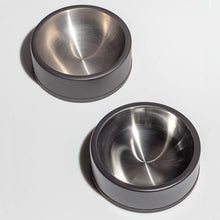 Load image into Gallery viewer, WILD ONE Dog Bowl Set - Black