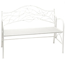 Load image into Gallery viewer, GARDMAN Patio &amp; Verandah Bench Seat - White Forest **CLEARANCE**