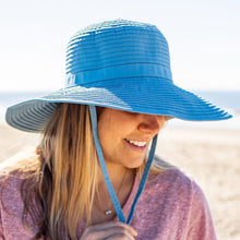 Load image into Gallery viewer, SUNDAY AFTERNOONS Beach Hat - Blue Larkspur