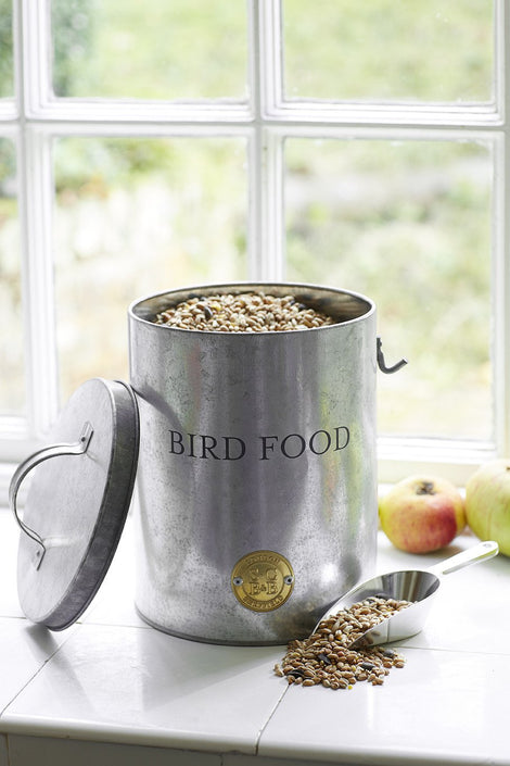SOPHIE CONRAN Bird Food Tin - Galvanized