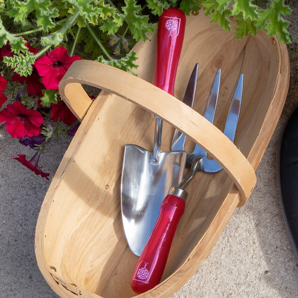 Load image into Gallery viewer, BURGON & BALL British Bloom 'Dahlia' Trowel & Fork Set