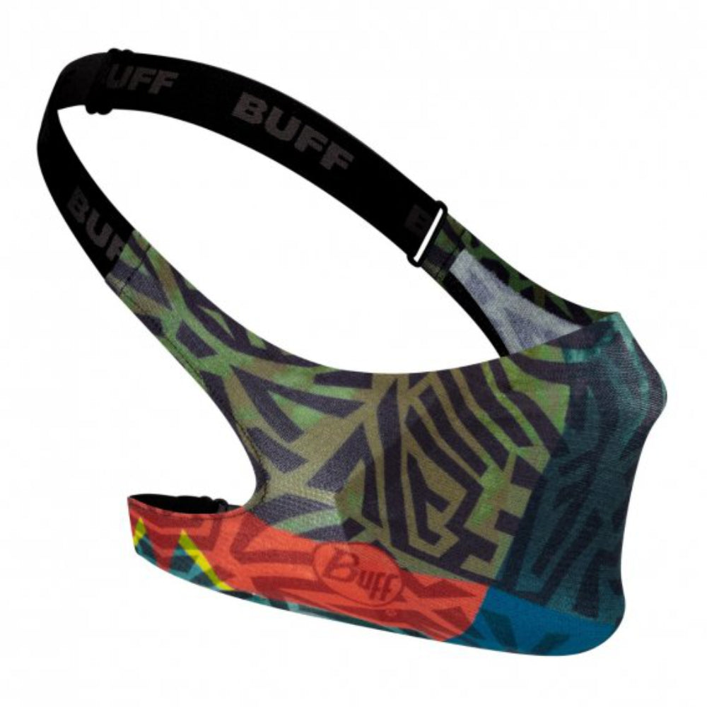 Load image into Gallery viewer, BUFF Filter Face Mask Junior / Child - Stony Green Kids **Limited Stock**