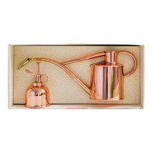 Load image into Gallery viewer, HAWS Classic Plant Watering Set - Copper 1 Litre Can &amp; Copper Mister