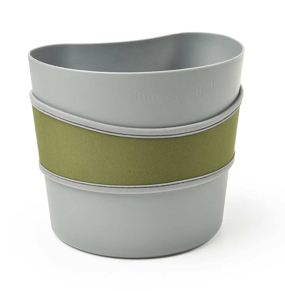 Load image into Gallery viewer, BURGON & BALL Gardening Hip Trug Large - Moss