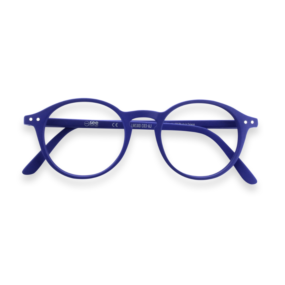 IZIPIZI PARIS Adult Reading Glasses STYLE #D - Navy Blue