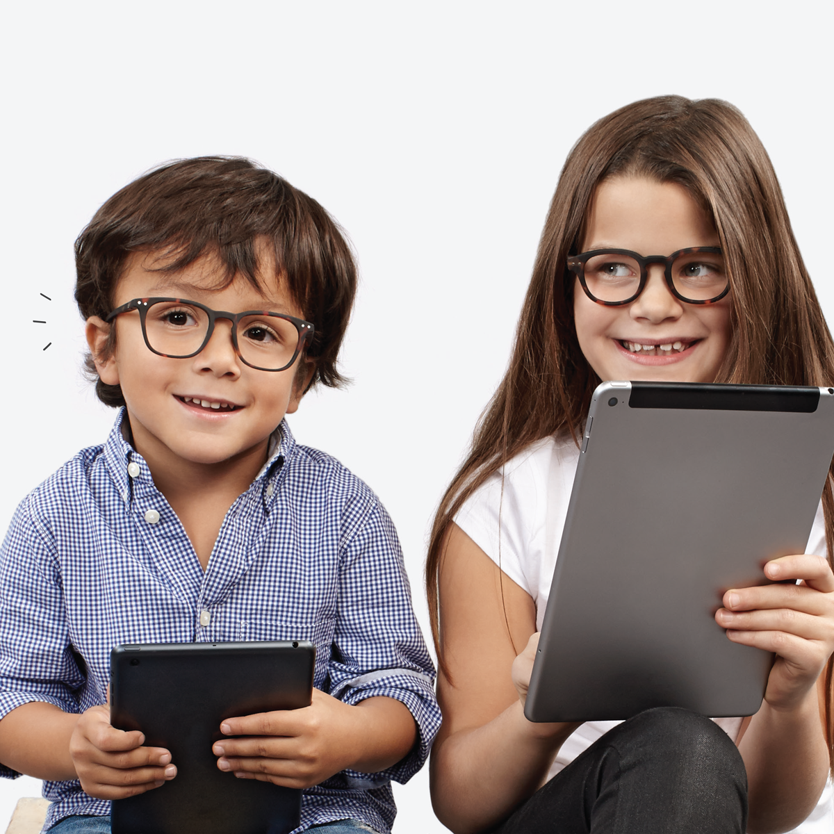 Load image into Gallery viewer, IZIPIZI PARIS SCREEN Glasses Junior Kids STYLE #E - Tortoise (3-10 YEARS) **CLEARANCE**