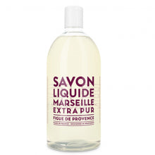 Load image into Gallery viewer, COMPAGNIE DE PROVENCE Extra Pur Liquid Soap Refill, 1 Litre - Fig of Provence